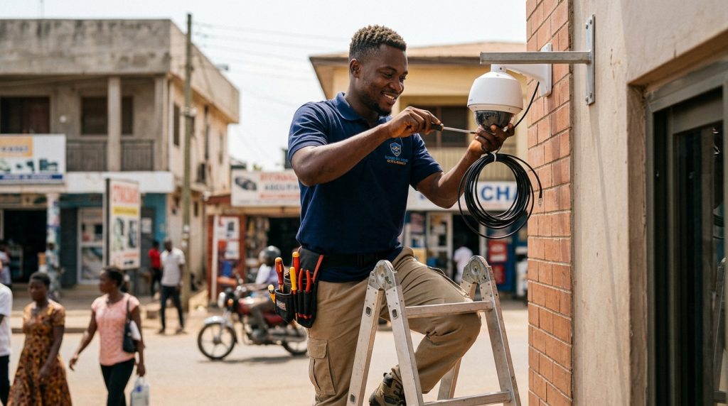 Looking for CCTV Installation in Ghana? Here’s What You Need to Know